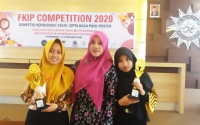 Dua Siswa SMAN 1 Pulung Raih Prestasi pada Kompetisi yang Digelar FKIP Unmuh Ponorogo